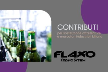 Contributi per sostituzione attrezzature e marcatori industriali Milano